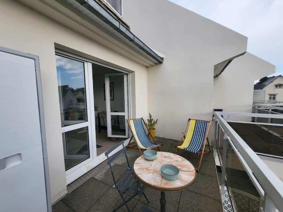 Studio "La Parenthese", A 50 Metres De La Plage Saint-Quay-Portrieux Extérieur photo